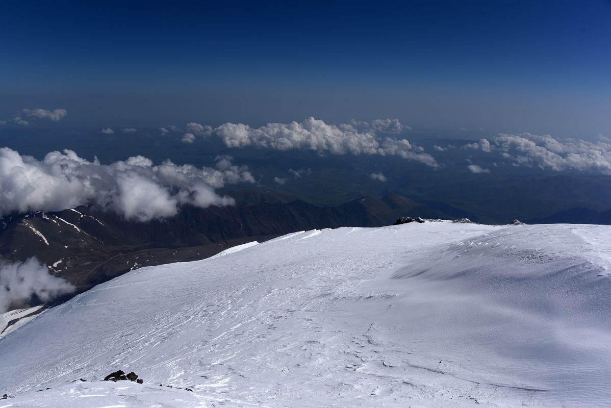 13I View To The North From Mount Elbrus West Peak Summit 5642m